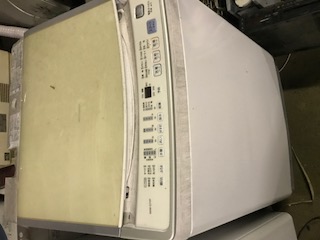 赤穂市松原町付近で回収した洗濯機です。