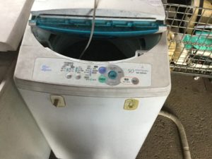 姫路市で粗大ゴミの回収した洗濯機