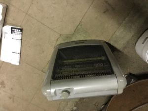 姫路市で不用品回収した電気ストーブ
