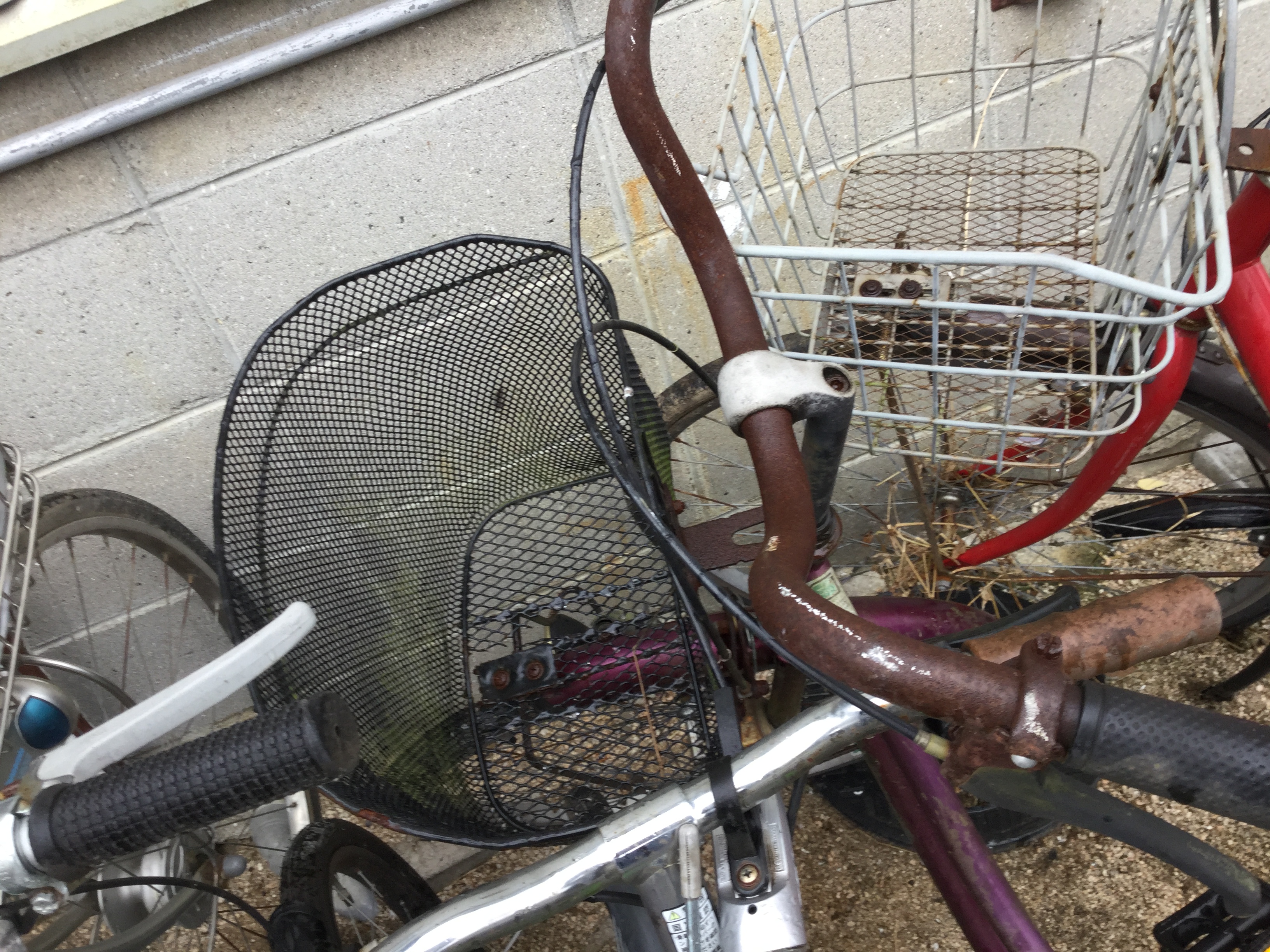 姫路市で粗大ゴミの回収・処分した自転車