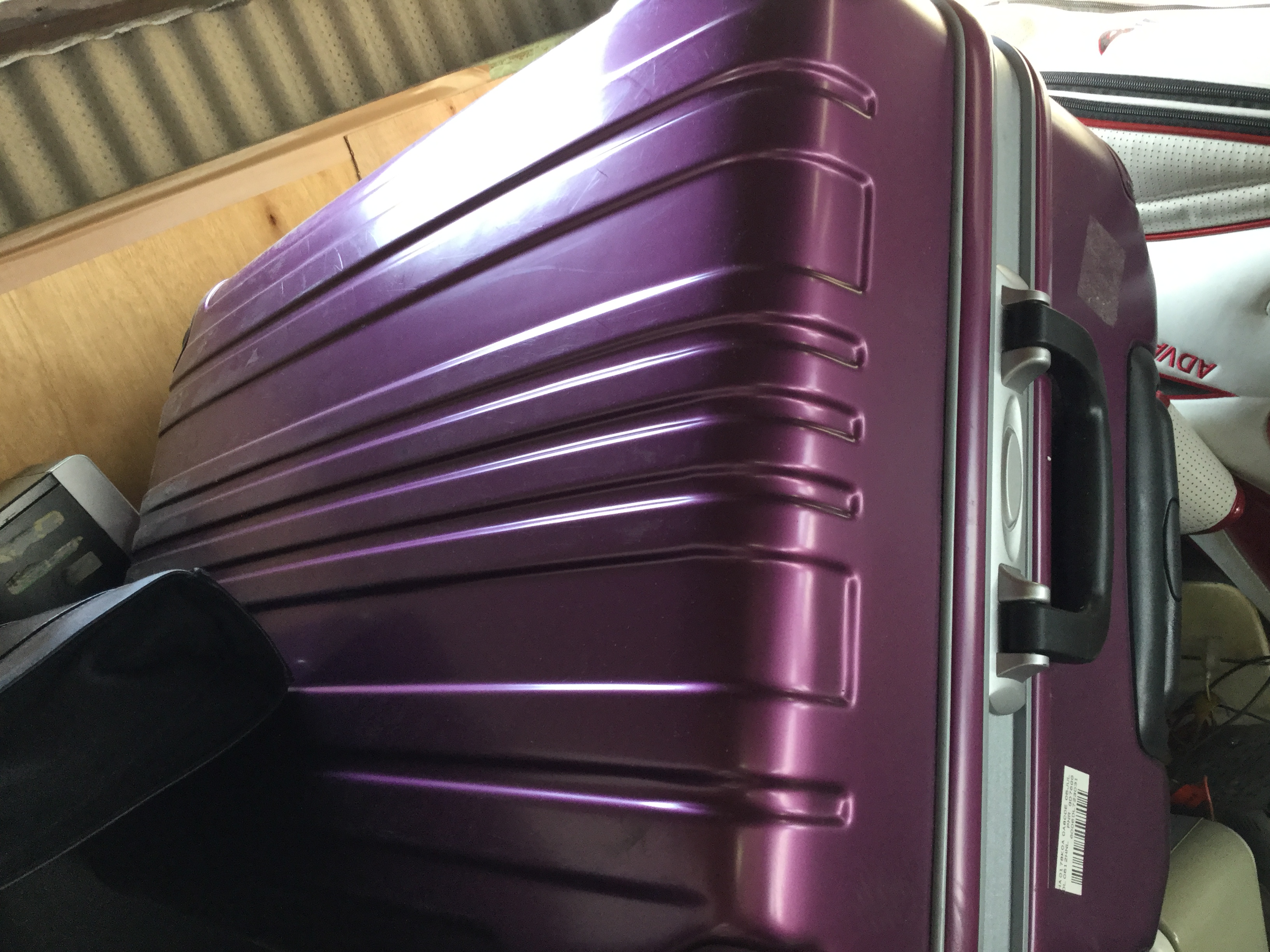 姫路市で回収したスーツケース