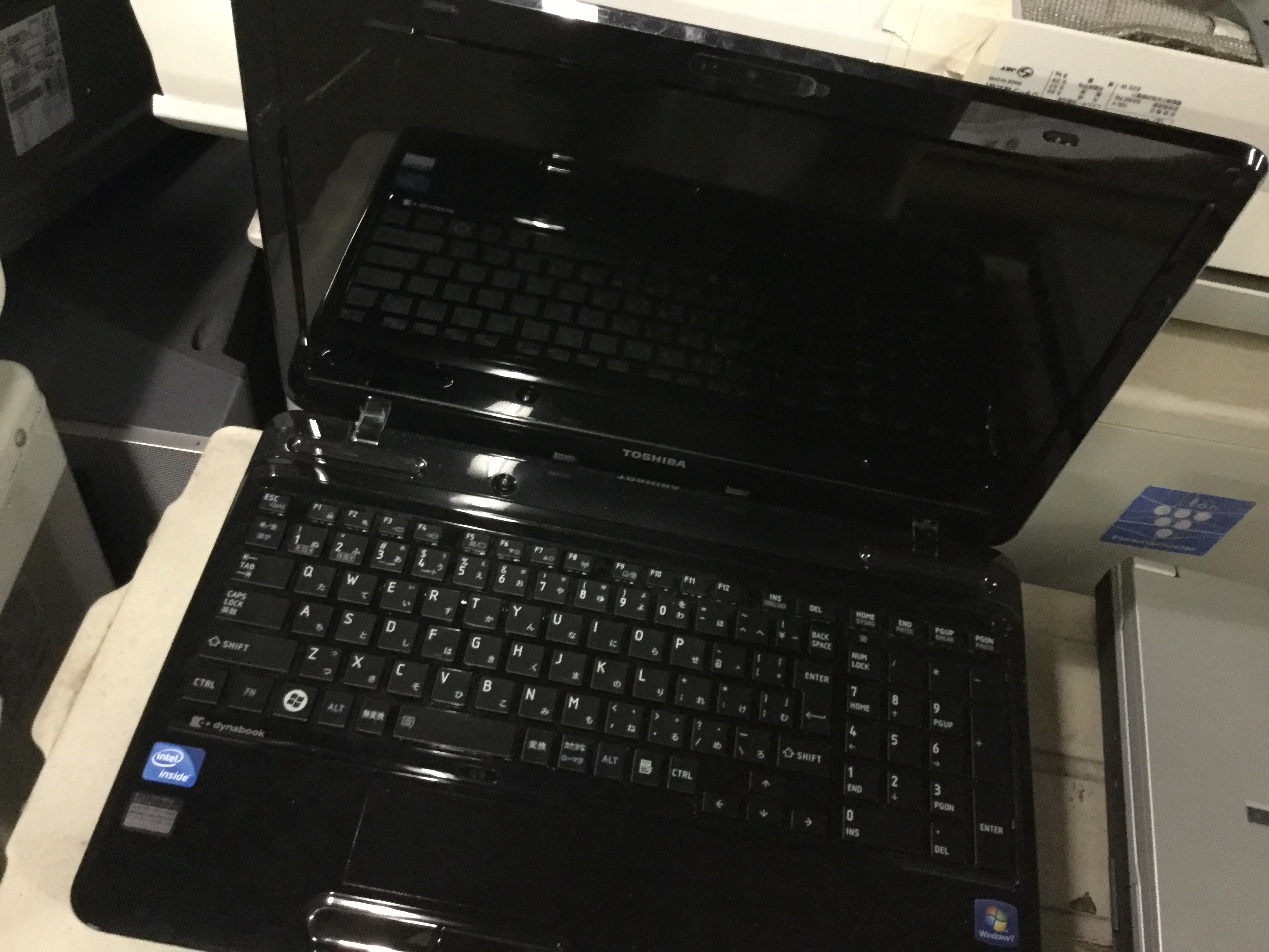 姫路市広畑区で不用品回収したノートパソコン