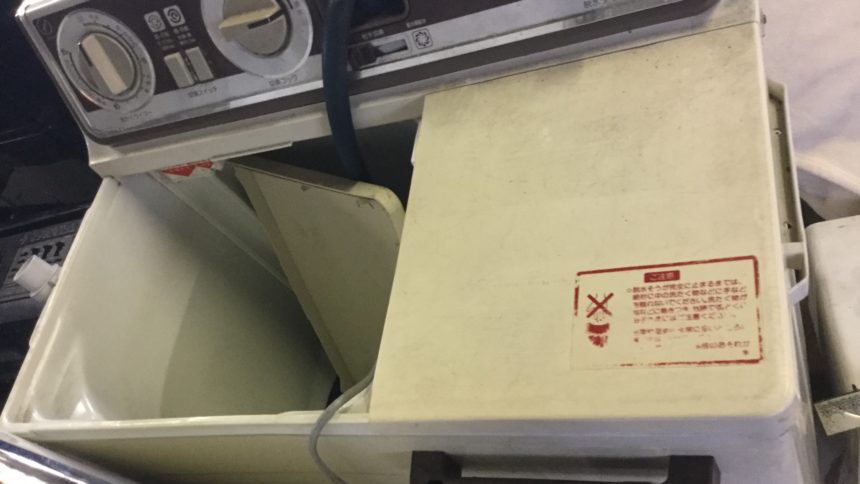 姫路市で回収した洗濯機