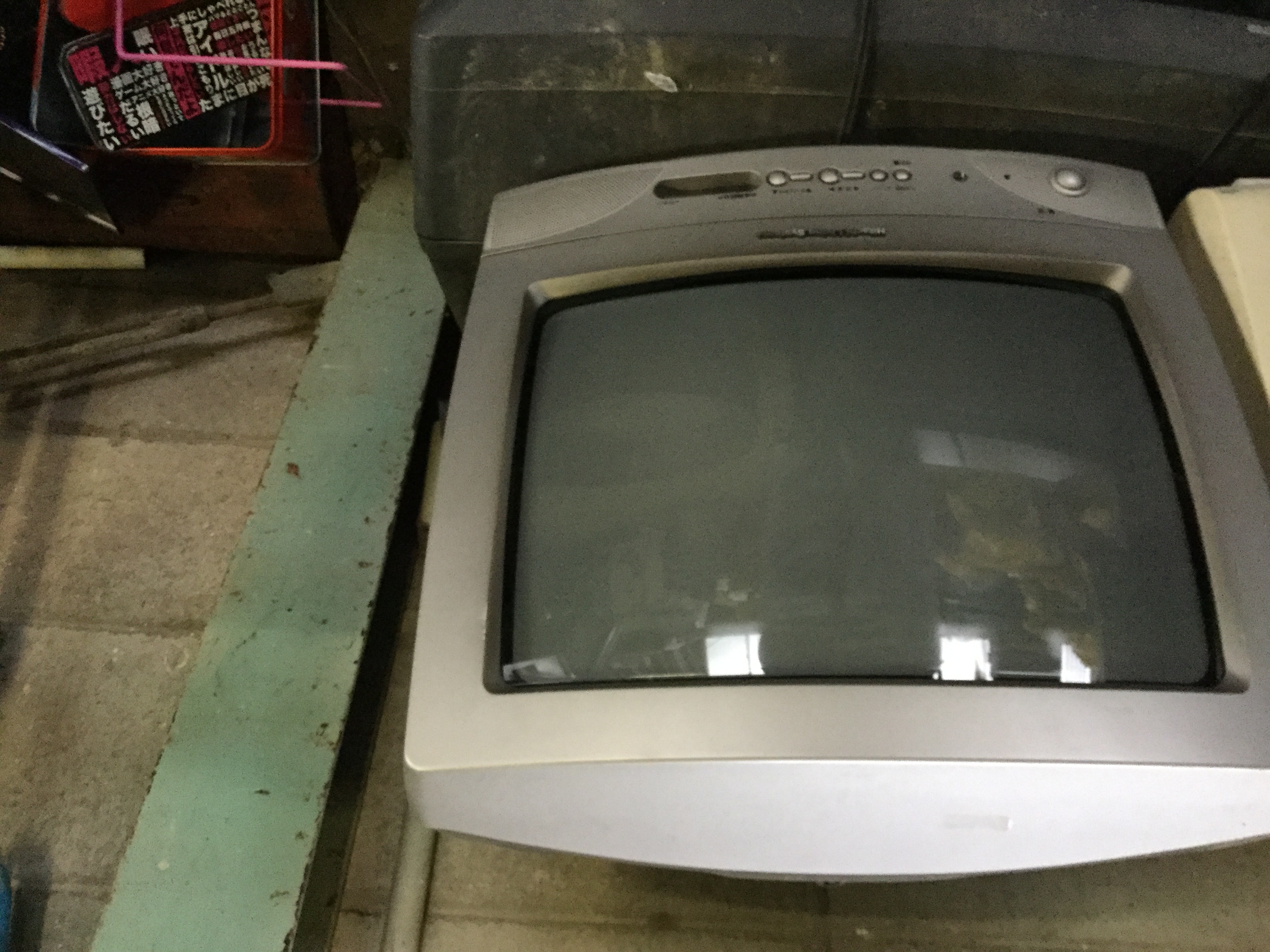 姫路市で不用品の回収・処分したブラウン管テレビ