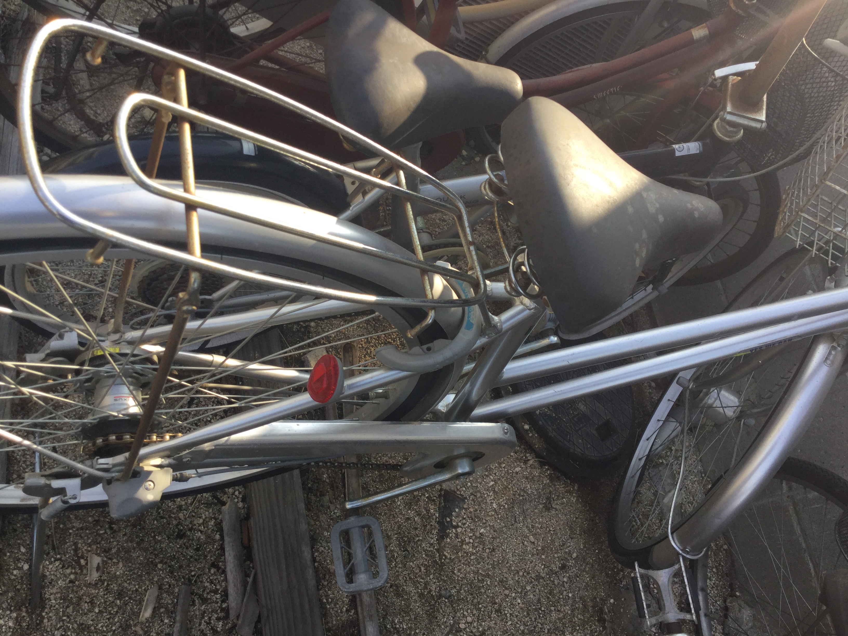 姫路市飾磨区で回収した自転車