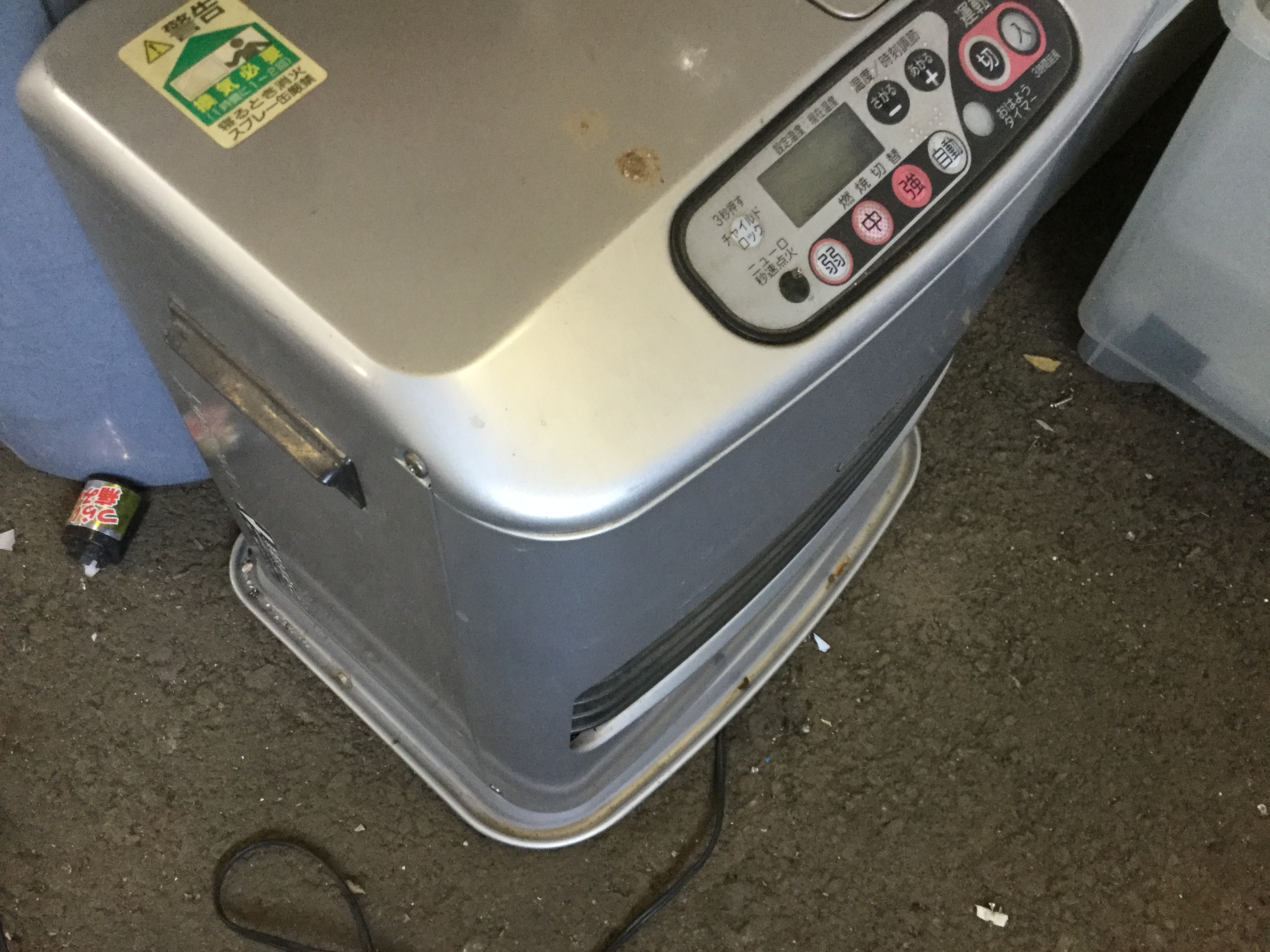 姫路市で不用品の回収・処分したファンヒーター