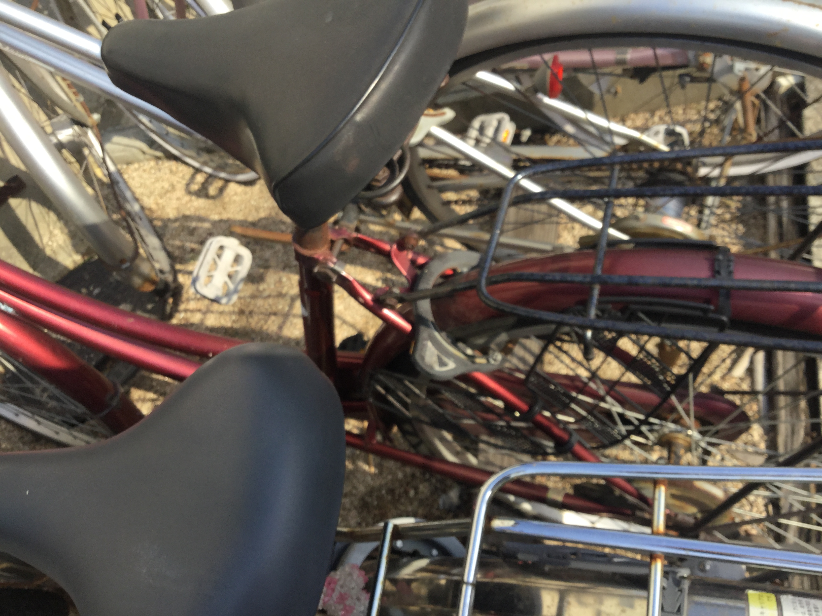 姫路市で不用品の回収・処分した自転車