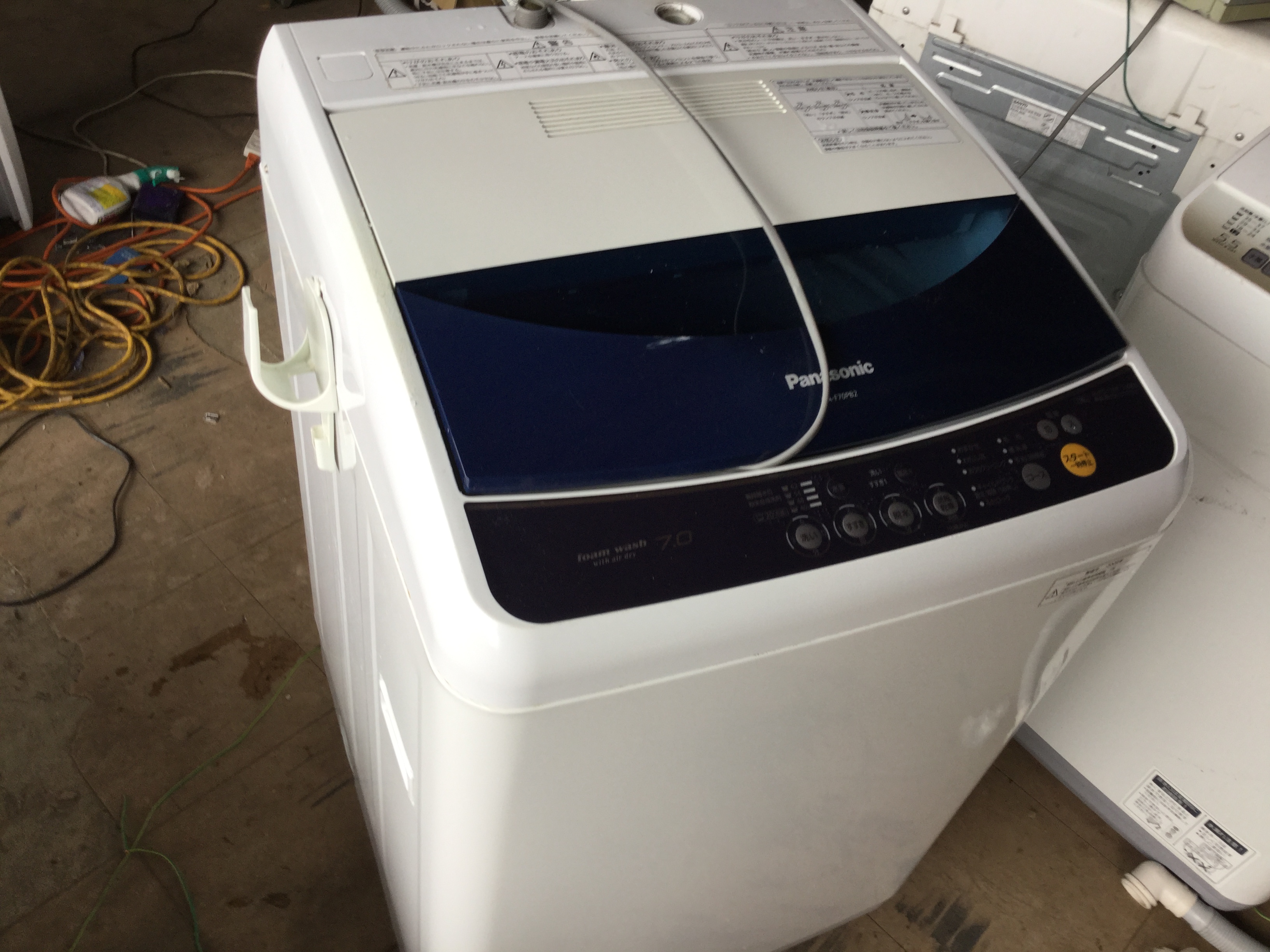 姫路市で不用品の回収・処分した洗濯機