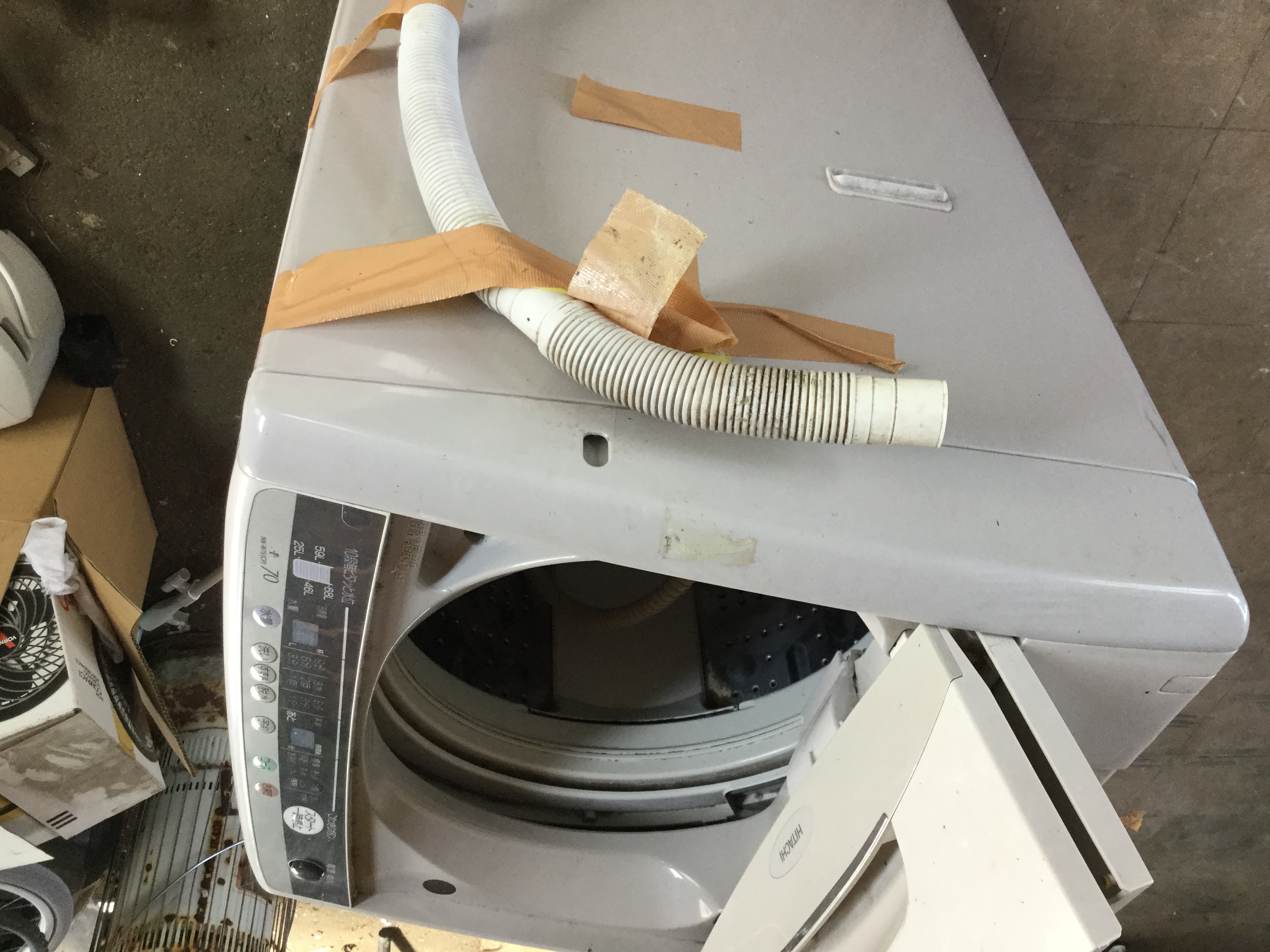 姫路市坂元町付近で回収した洗濯機です。