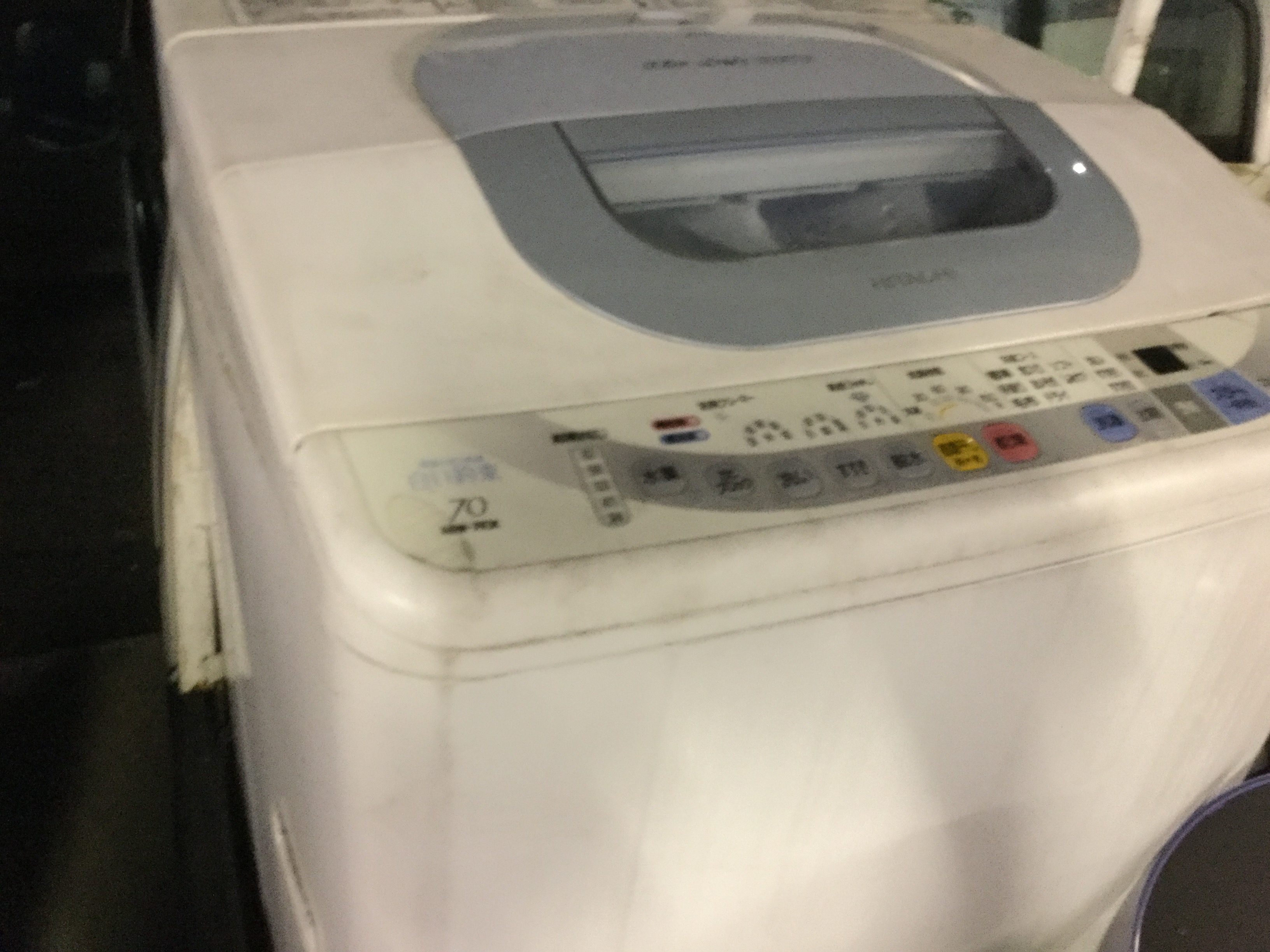 姫路市網干区余子浜付近で回収した洗濯機です。