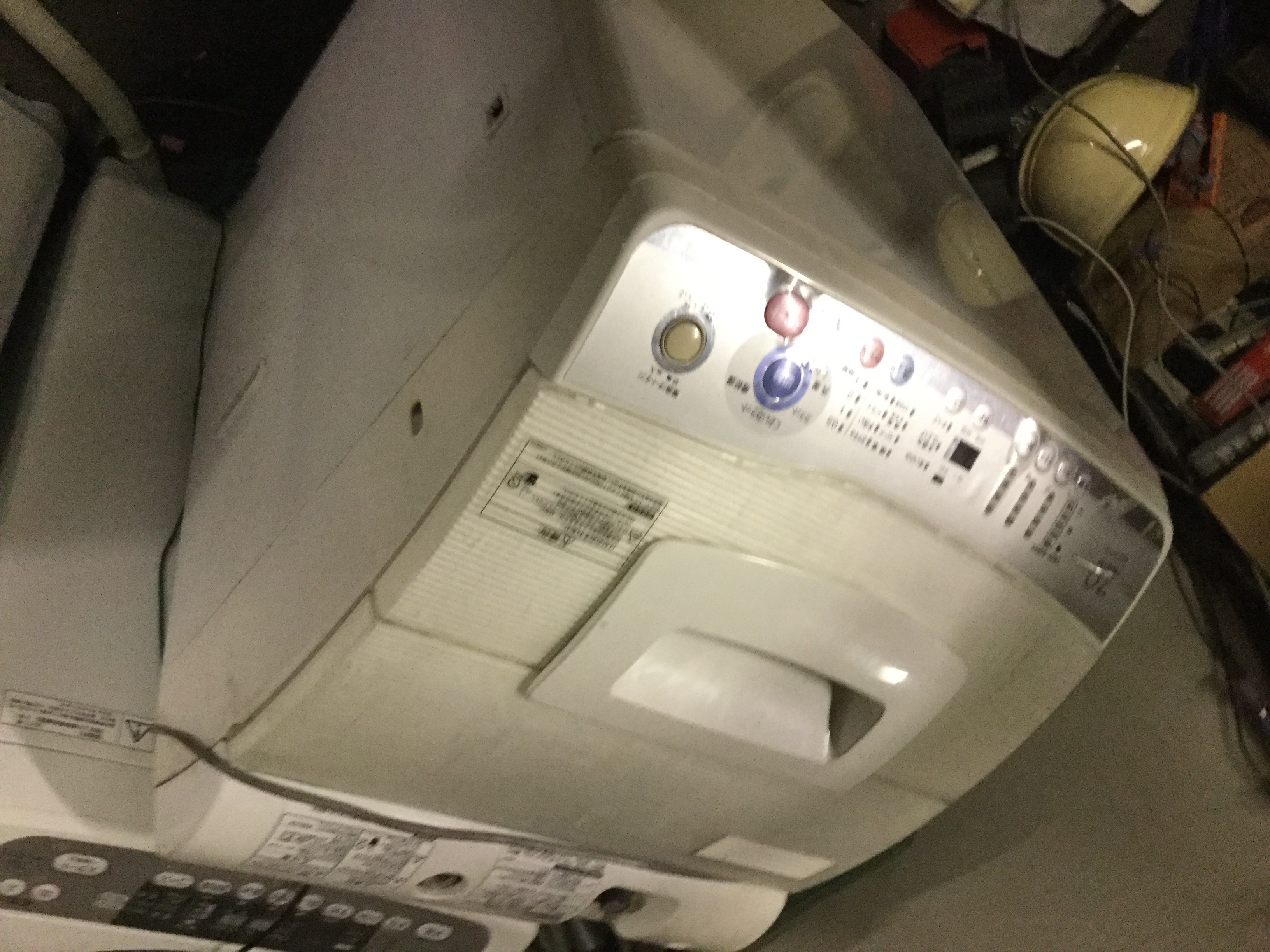 姫路市大津区長松付近で回収した洗濯機です。
