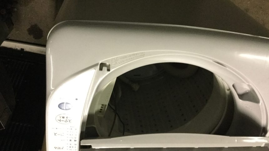 相生市栄町付近で回収した洗濯機です。