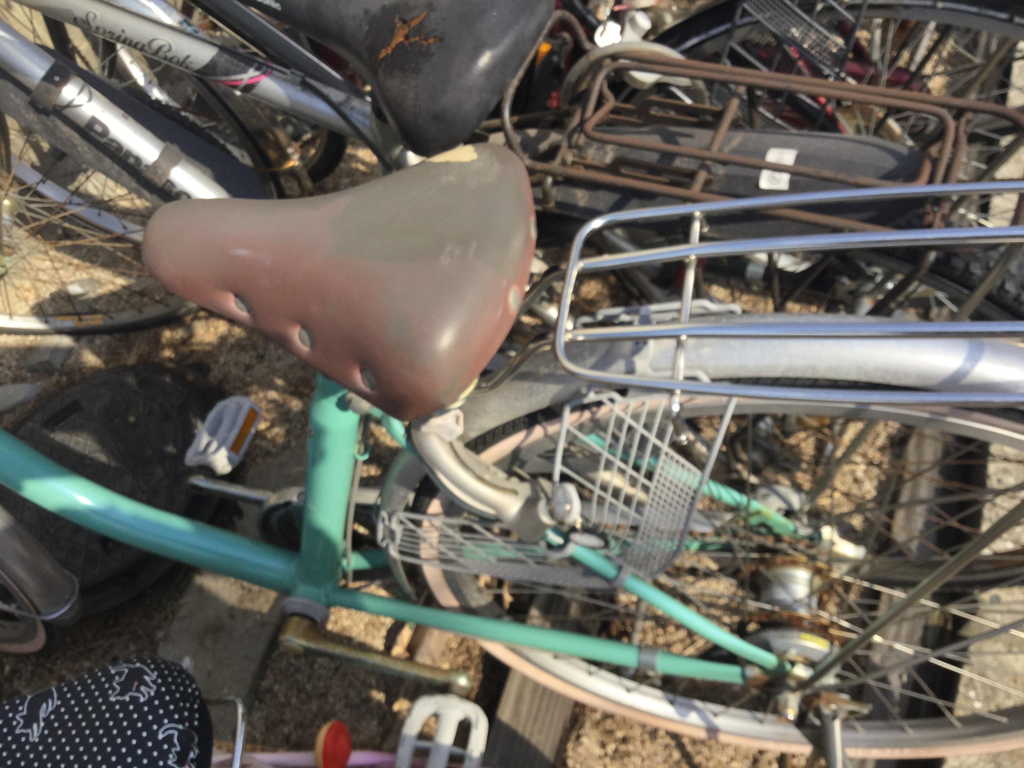 姫路市御立北付近で回収した自転車です。