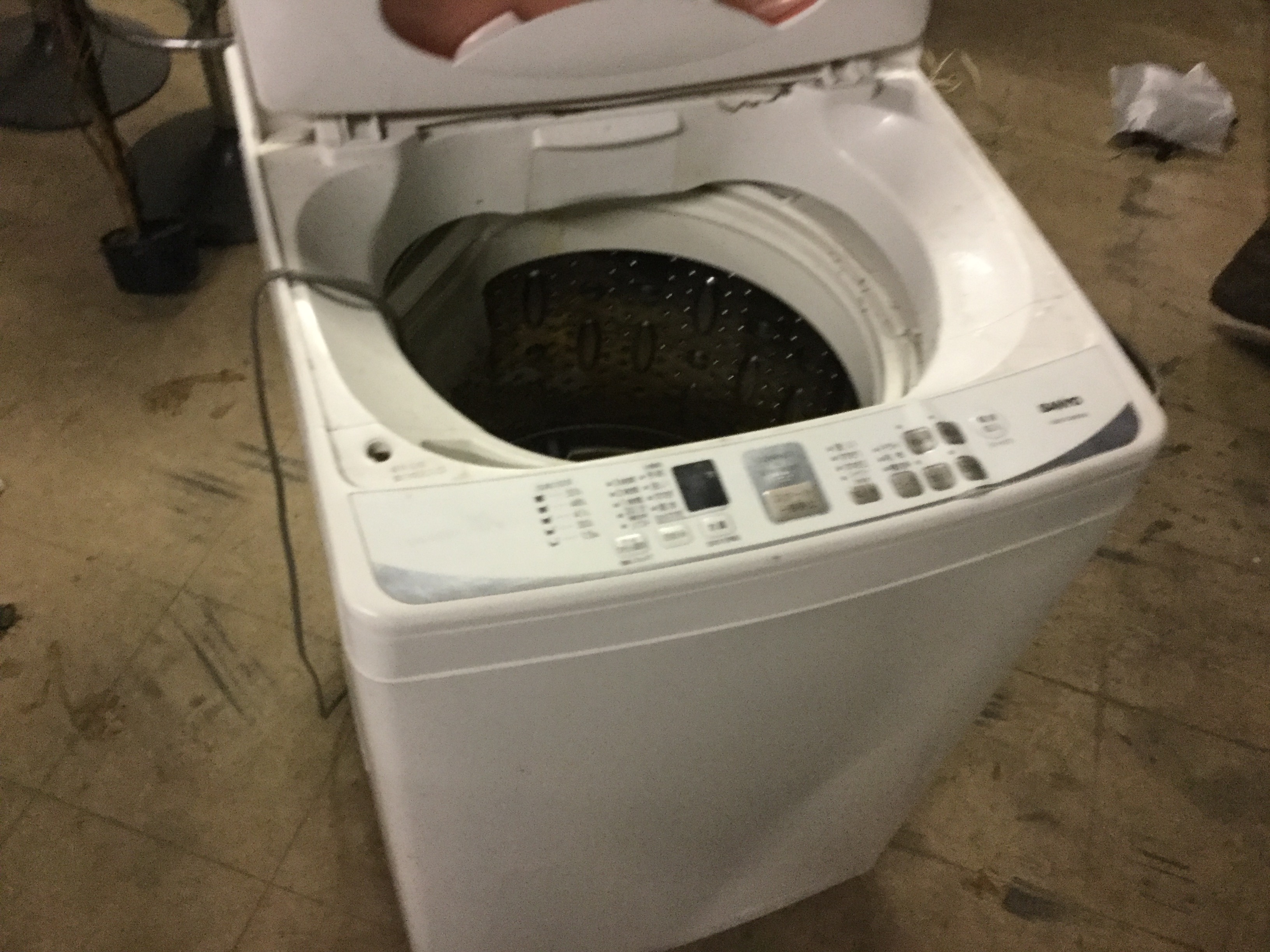 赤穂市板屋町付近で回収した洗濯機です。