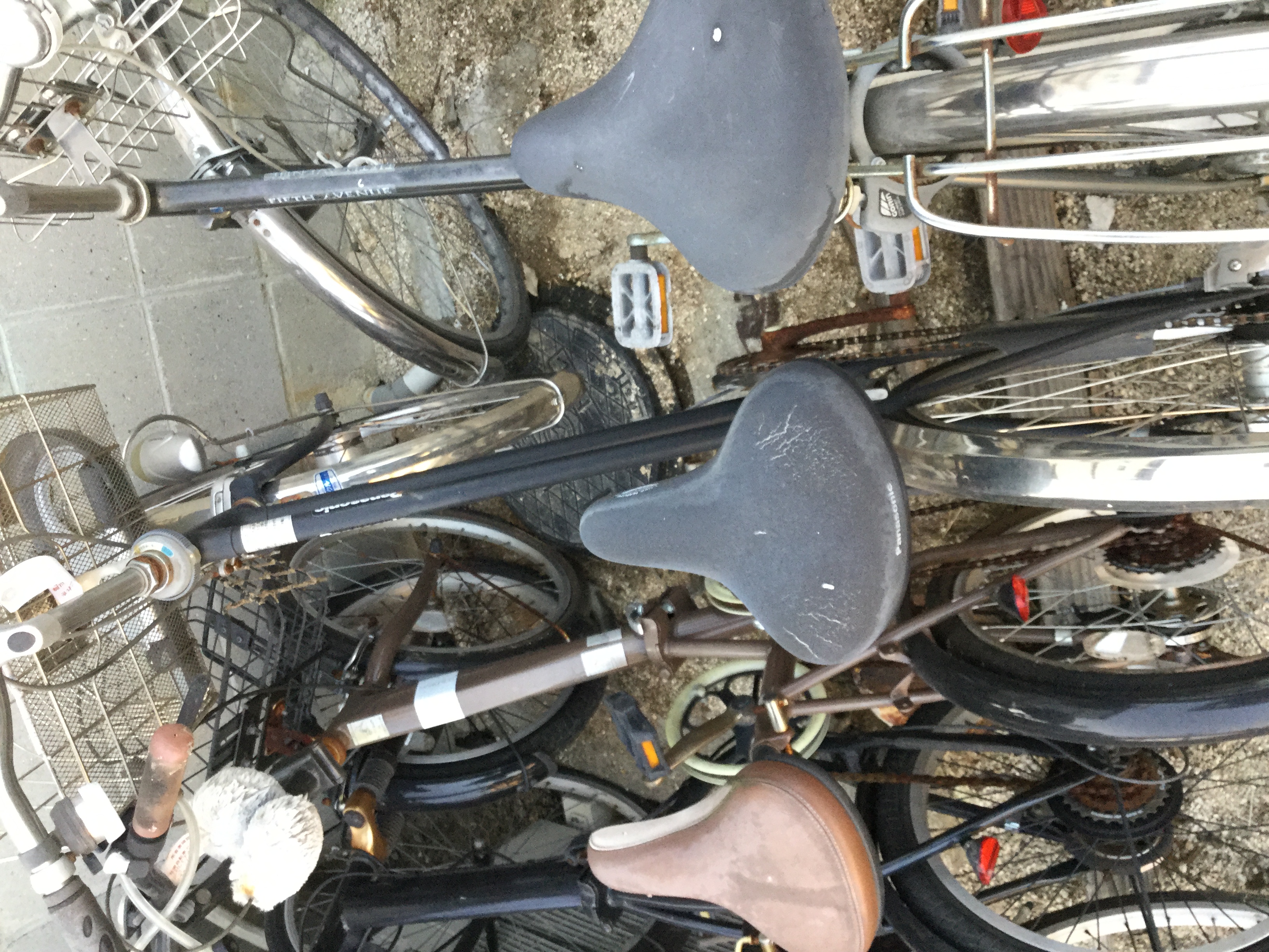 相生市若狭野町下土井付近で回収した自転車です。