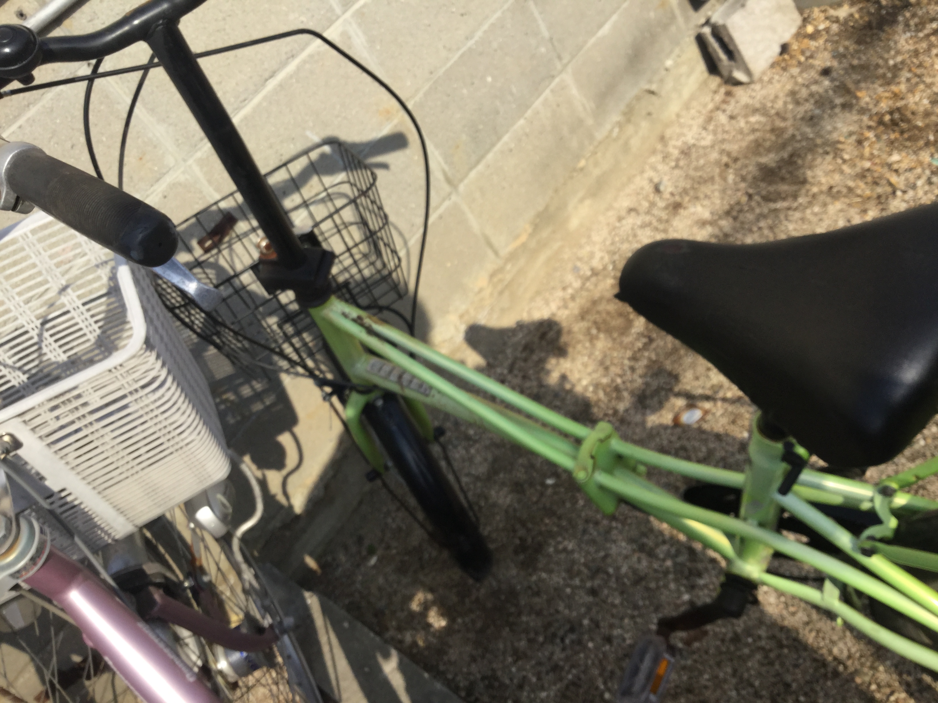 姫路市御立北付近で回収した自転車です。