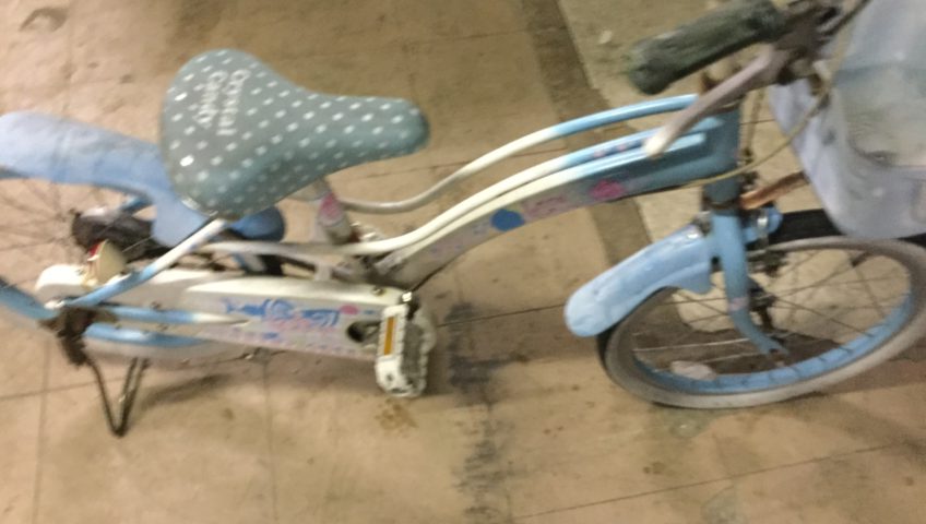 子供用自転車です。