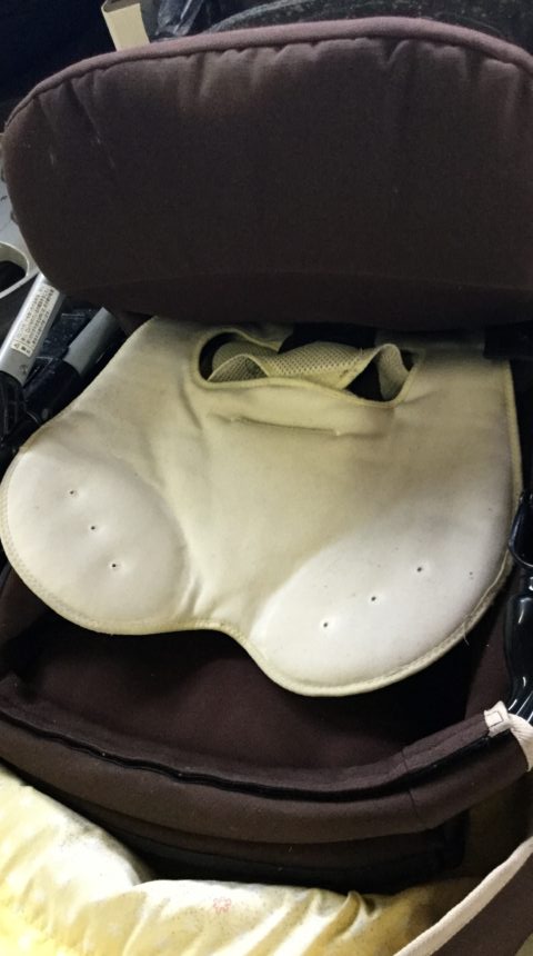 ベビーカーです。