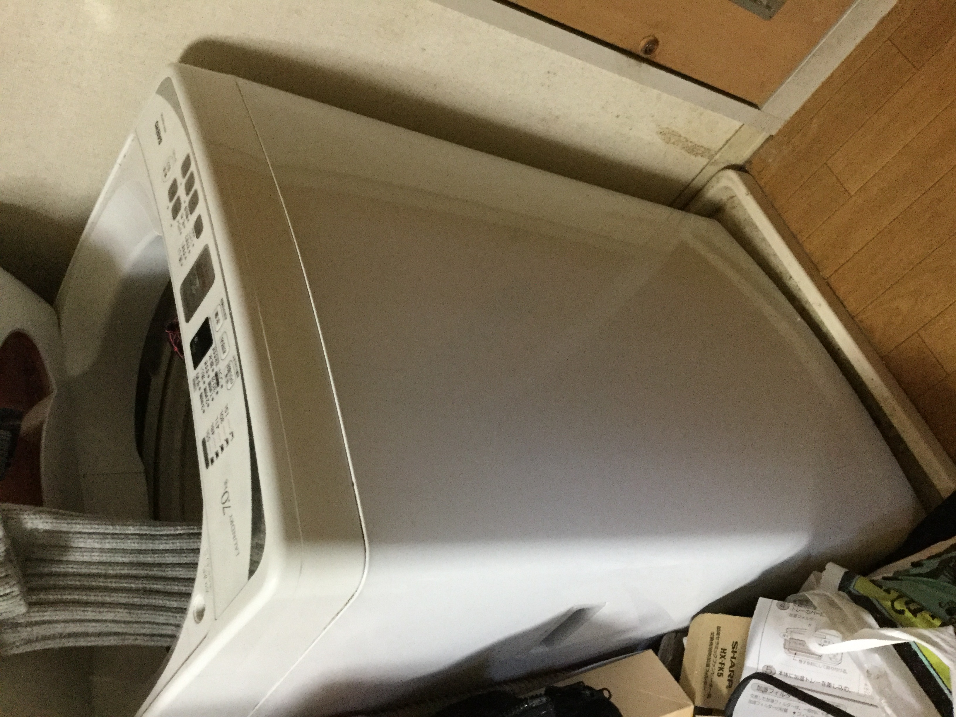 兵庫県姫路市若菜町付近で回収した不用品の洗濯機です。