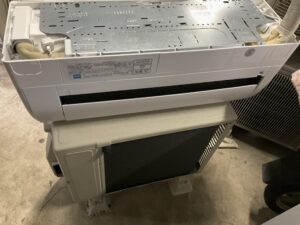 相生市大谷町でエアコン取り外しからエアコン処分までしました。