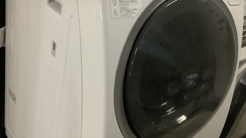 赤穂市で回収した洗濯機
