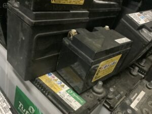 たつの市で無料回収したバッテリー