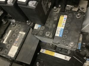 たつの市で回収処分したバッテリー