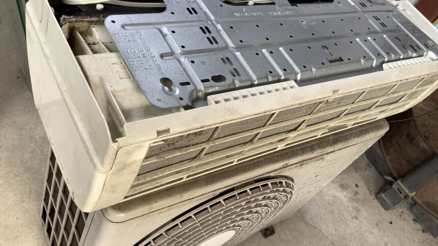 太子町で回収処分したエアコン