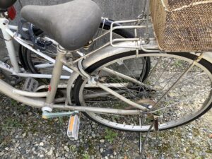 赤穂市で回収処分した自転車