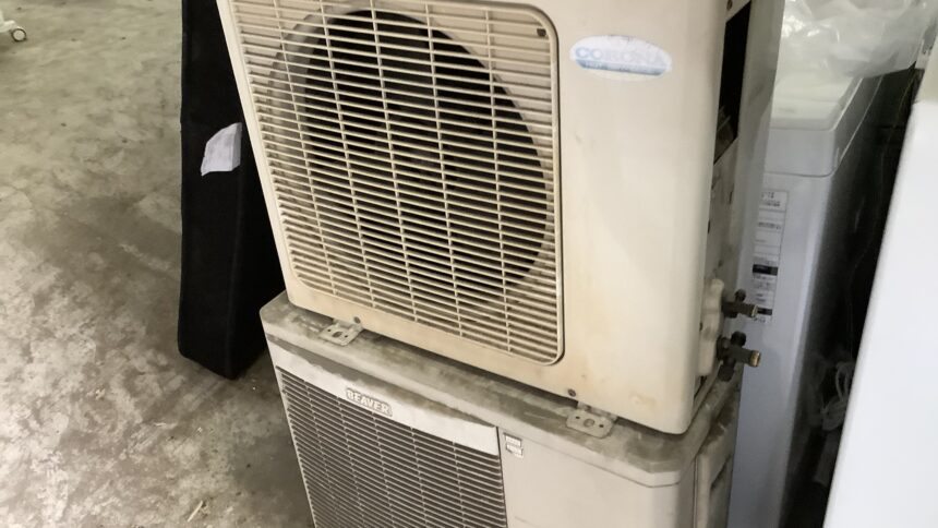 赤穂市でエアコン回収からエアコン処分