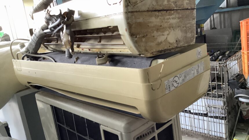 姫路市でエアコン回収、エアコン処分