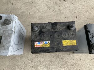 兵庫県たつの市でバッテリー回収からバッテリー処分