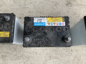 兵庫県たつの市でバッテリー回収からバッテリー処分