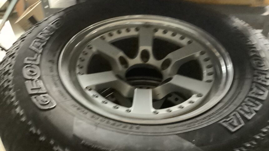 赤穂市で回収処分したタイヤ