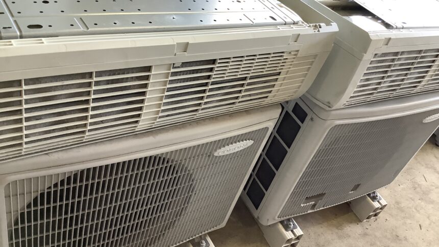 兵庫県姫路市で処分したエアコン