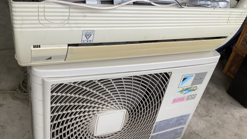 姫路市で処分したエアコン