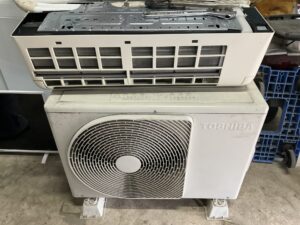 赤穂市清水町でエアコン引き取りからエアコン処分までしました。