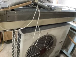 赤穂市尾崎でエアコン引き取りからエアコン処分までしました。