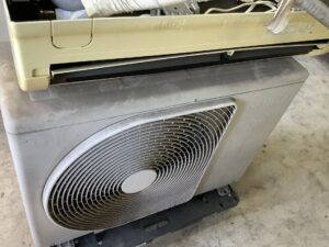 太子町松尾でエアコン回収からエアコン処分までしました。