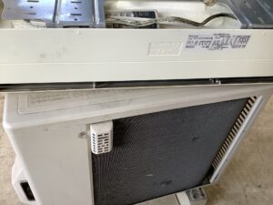 佐用郡佐用町米田でエアコン回収からエアコン処分までしました。