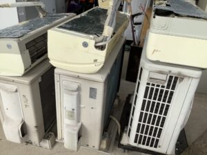佐用郡佐用町大畠でエアコン回収からエアコン処分までしました。