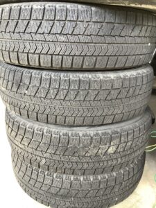 兵庫県たつの市揖保川町半田でアルミタイヤの無料回収させて頂きました。