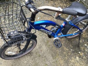 兵庫県たつの市で処分した自転車