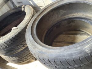 兵庫県たつの市で処分したタイヤ