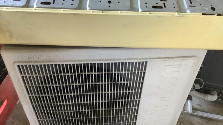 揖保郡太子町で取り外し処分したエアコン