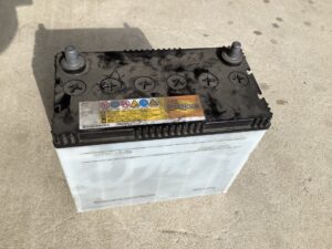 兵庫県たつの市で処分したバッテリー