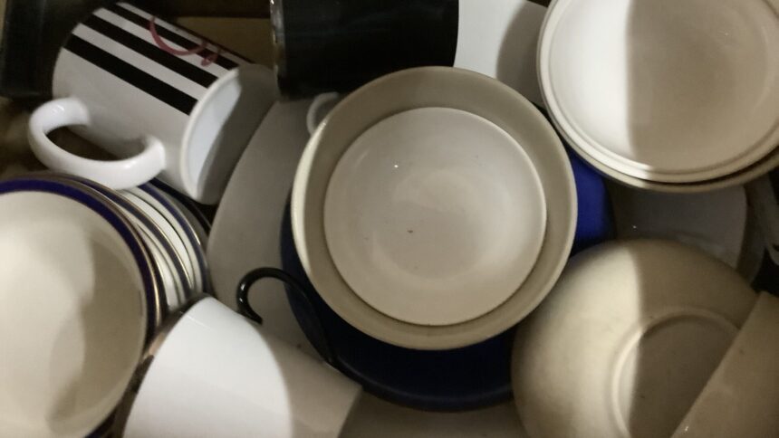 兵庫県たつの市で処分した食器