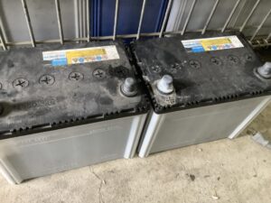 兵庫県赤穂市で処分したバッテリー