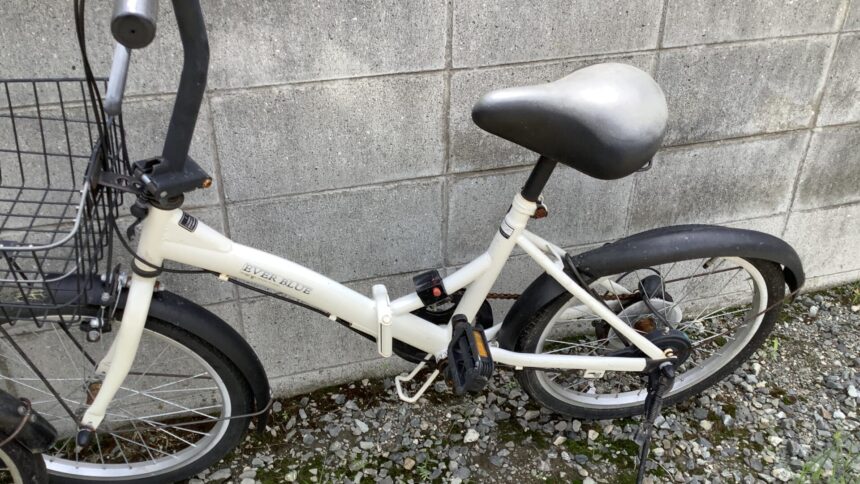 赤穂郡上郡町で処分した自転車