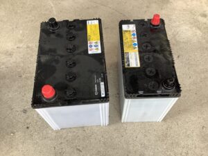 兵庫県たつの市で処分したバッテリー